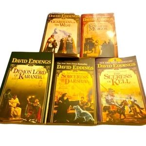 Complete set (5) David Eddings The Malloreon books